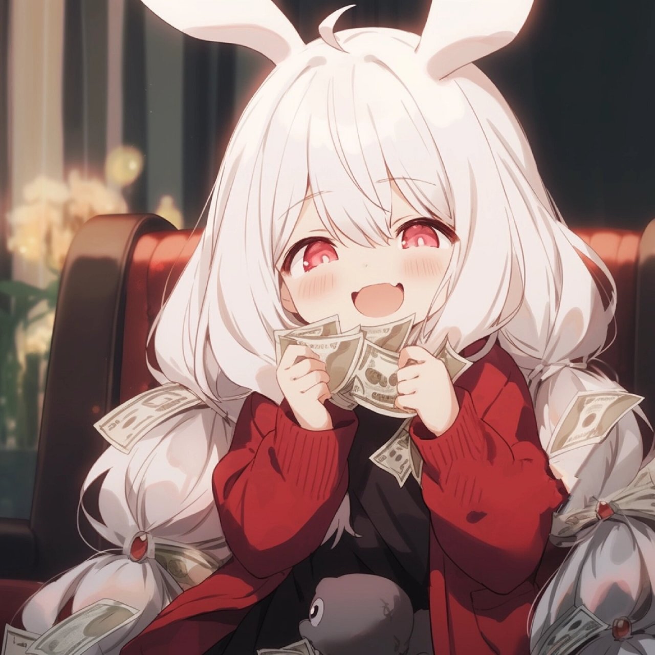 小财迷头像‖泼天的富贵会哗啦啦的来 我将成为下一个亿万富翁, 超多