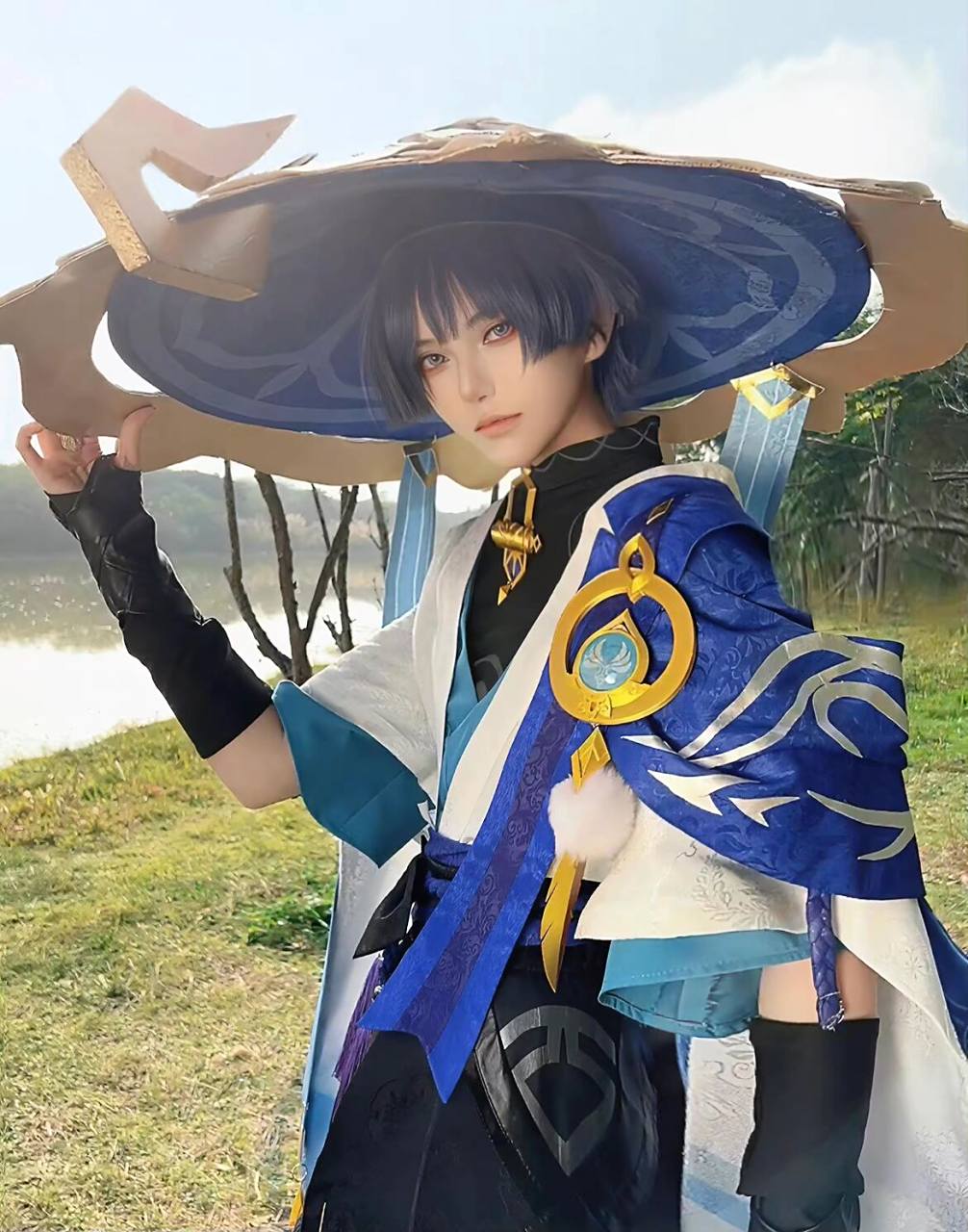 【漫囧】原神散兵cos服 【漫囧】散兵返图 出境 ps:大家忽略帽子,当时