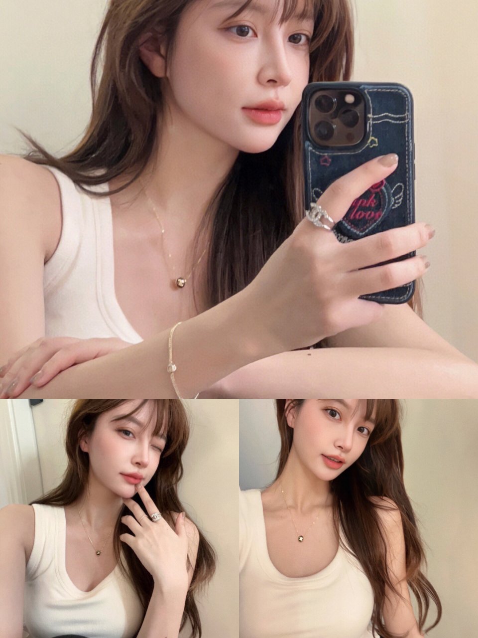 第一次染檀木棕发色0269♀15太好看啦 超级显白 不同于沉闷的