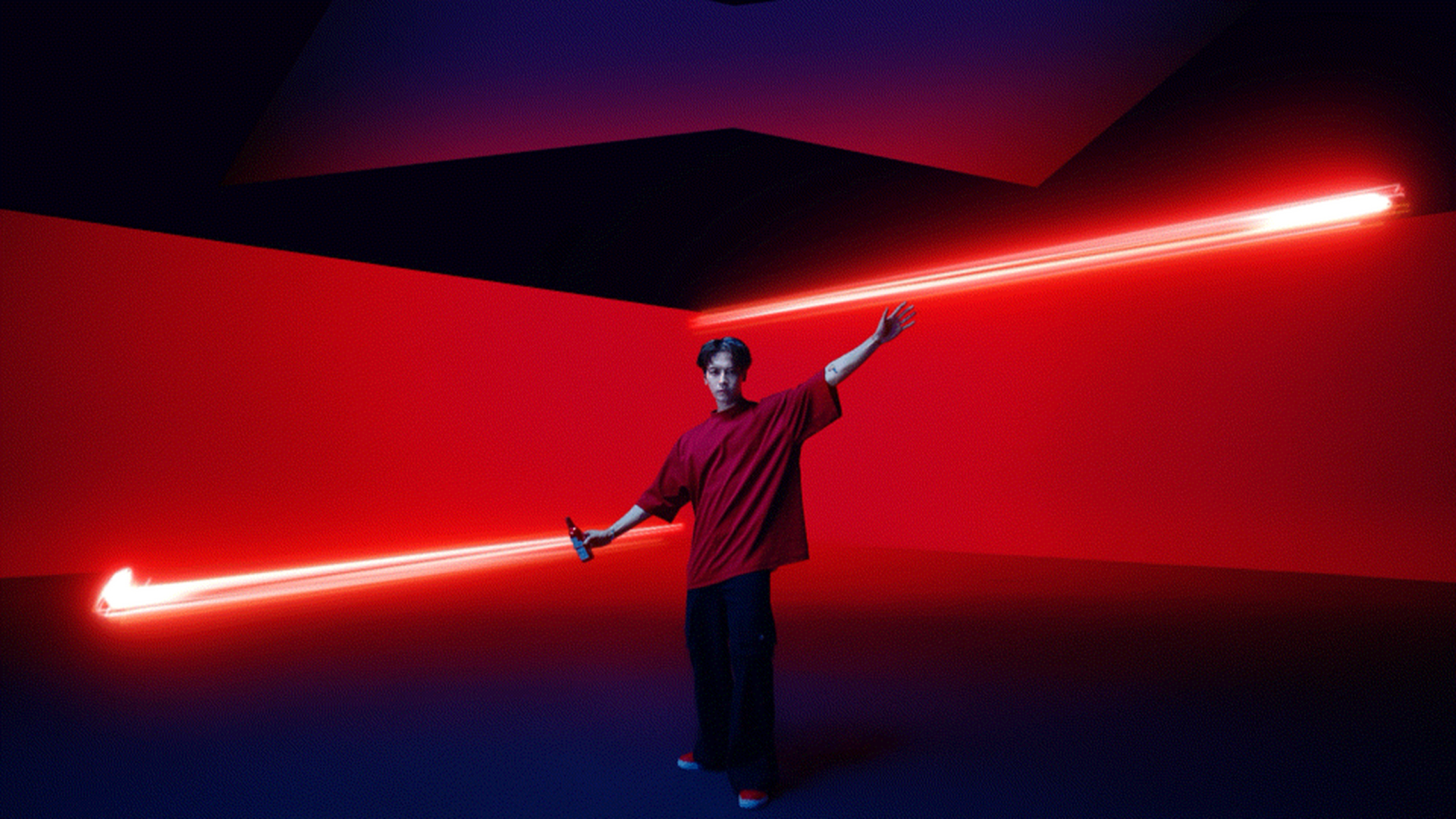 百威vx朋友圈广告更新@王嘉尔 相关  代言人太帅啦!