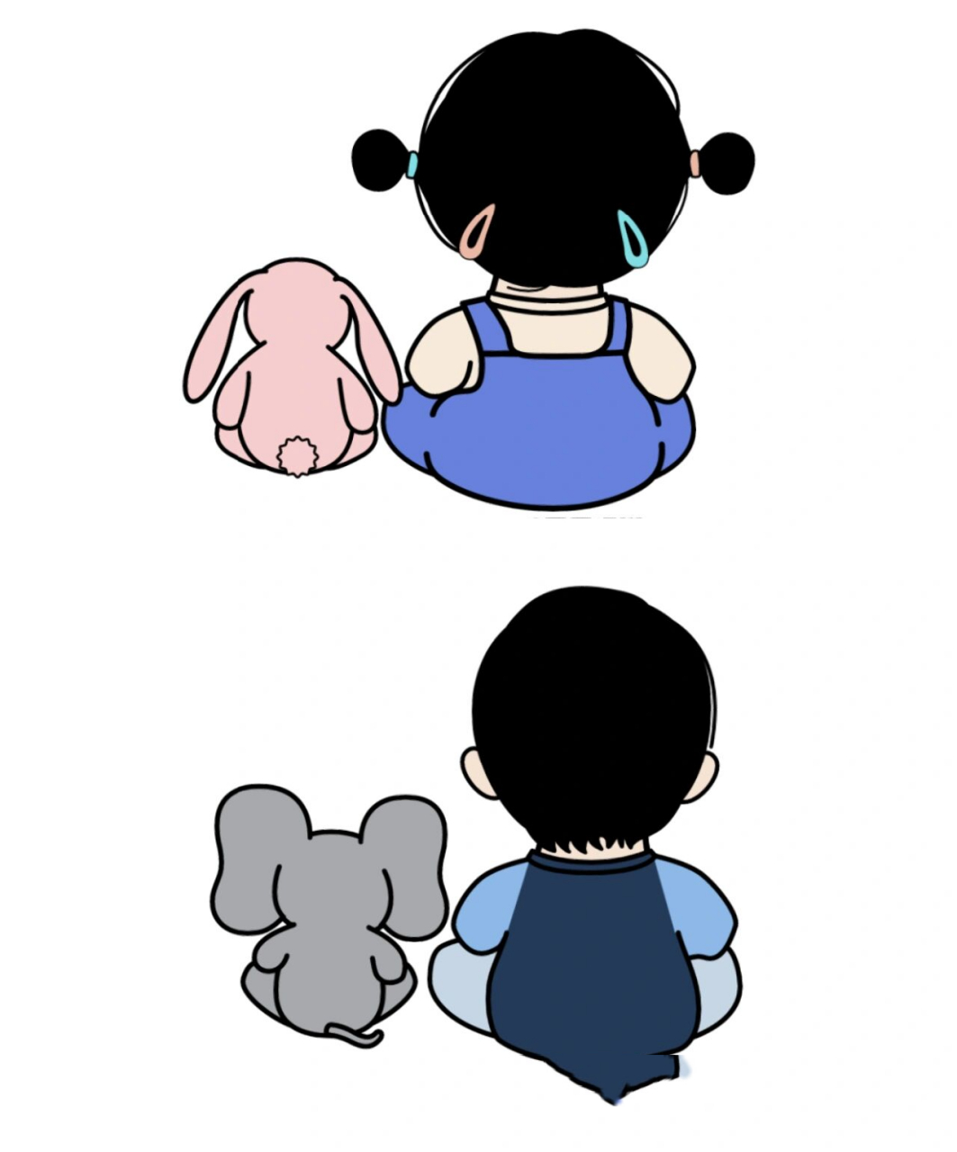 头像|可爱宝宝背影 宝宝背影