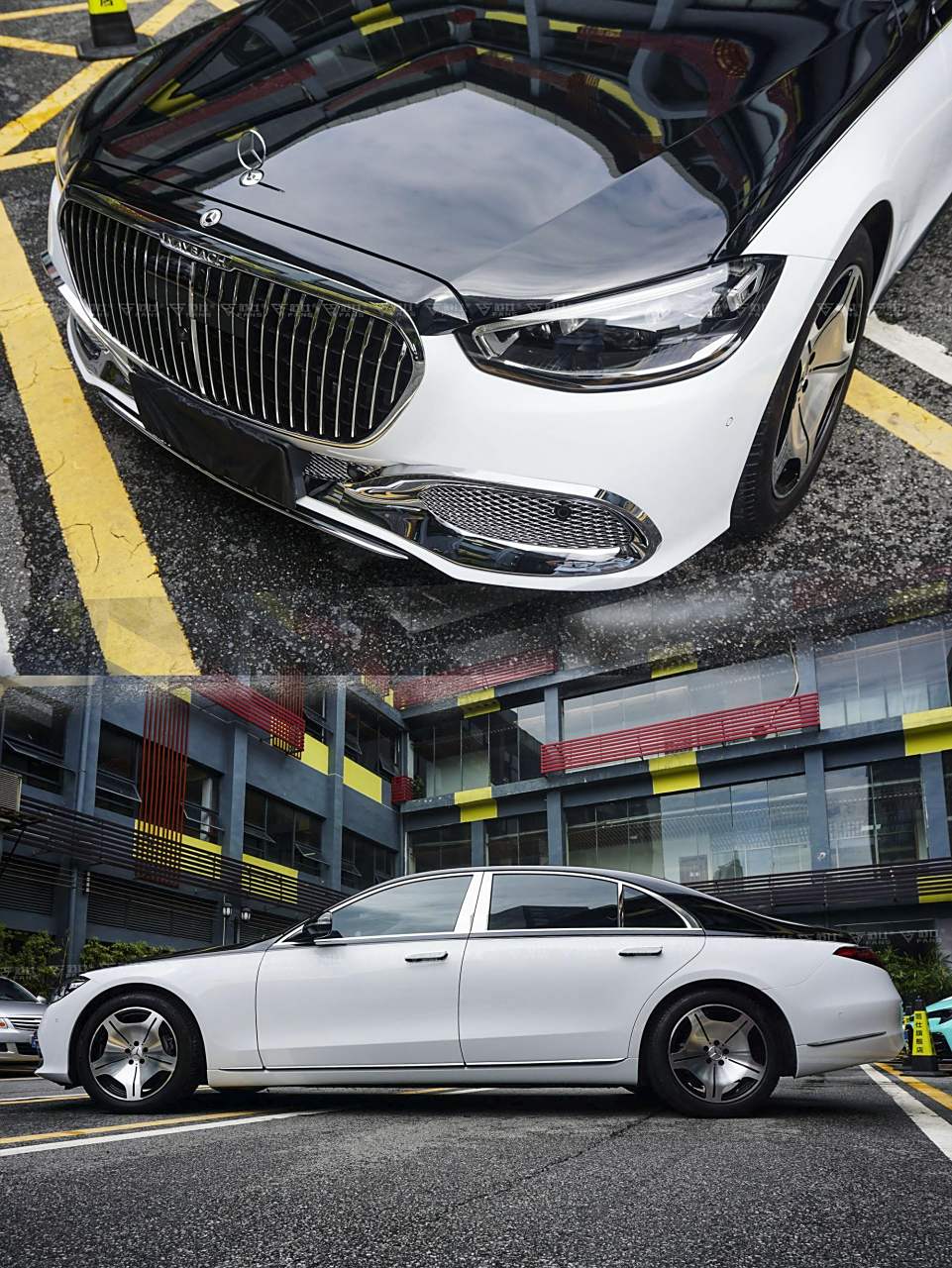 走到哪都有人问——奔驰s黑白双拼