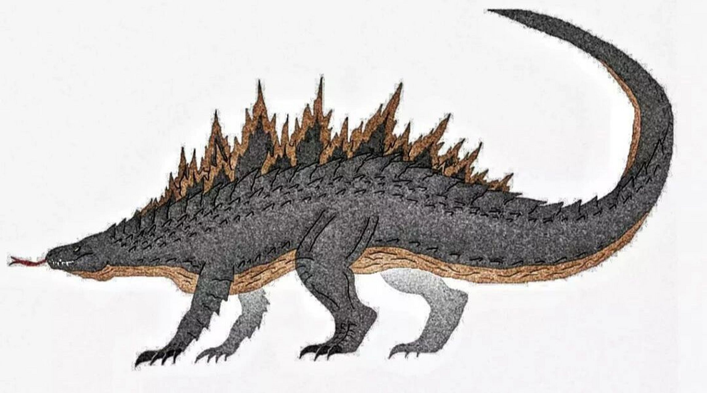 恐龙怪兽插画大合集