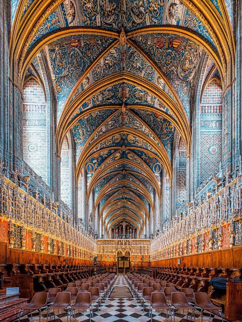 法国阿尔比大教堂✨哥特式建筑的完美杰作⛪️  (圣-塞西勒主教