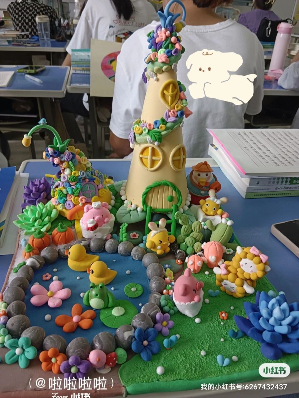 粘土作品 超轻粘土作品 超轻粘土作品 细节图来咯   原创