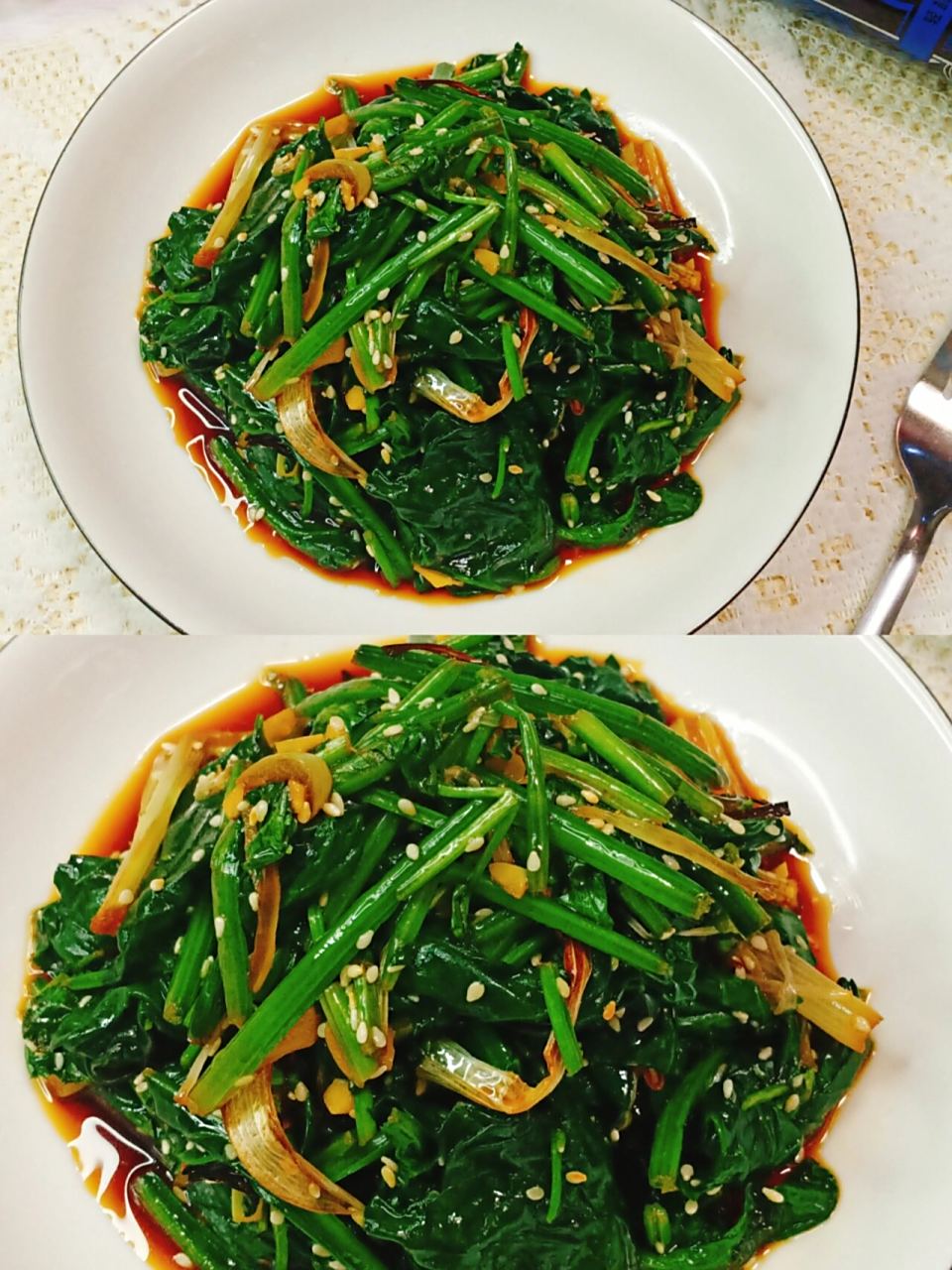 转眼已经入秋了,又到了吃菠菜的时候啦!