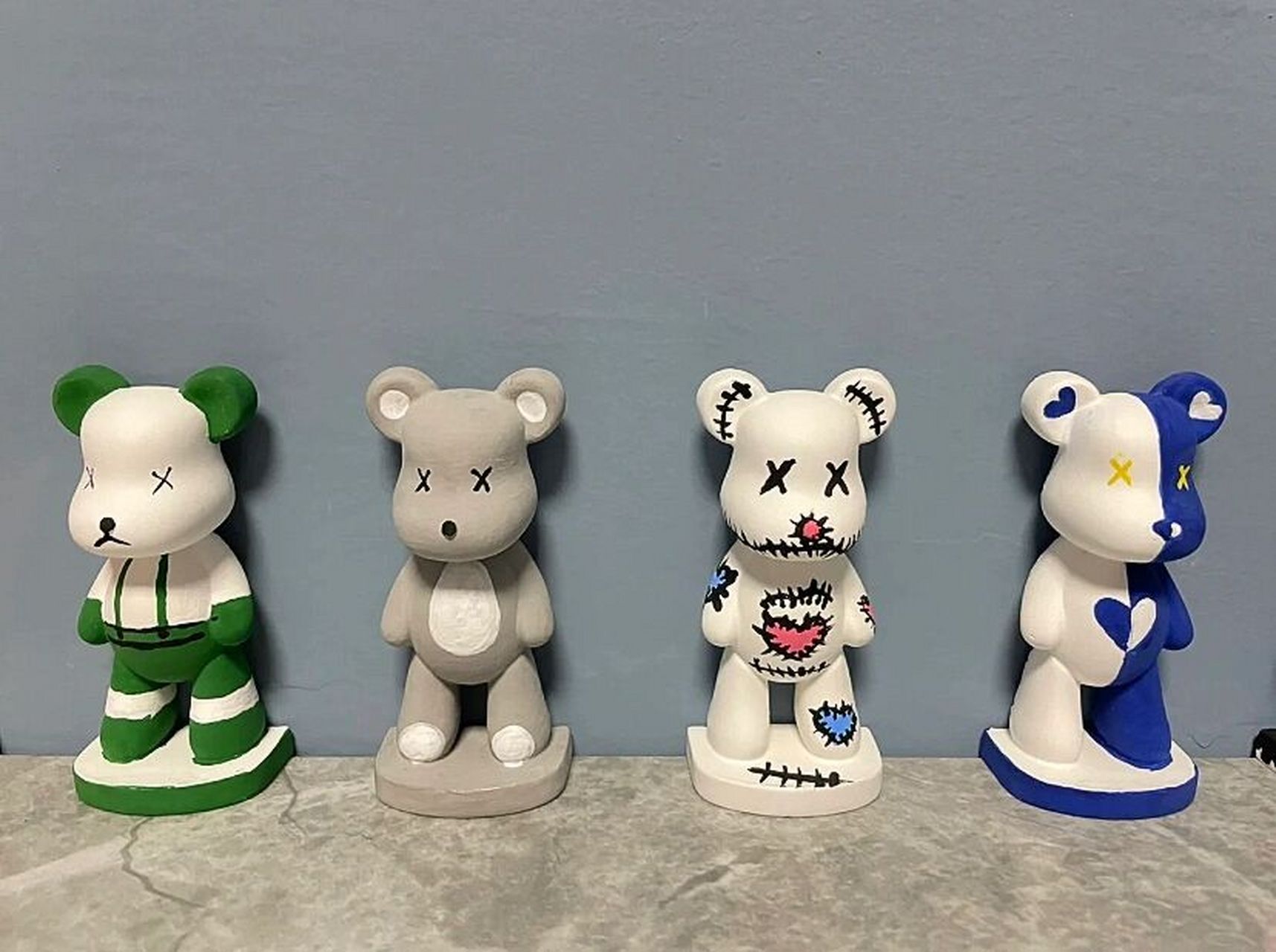 暴力熊石膏娃娃配色参考.