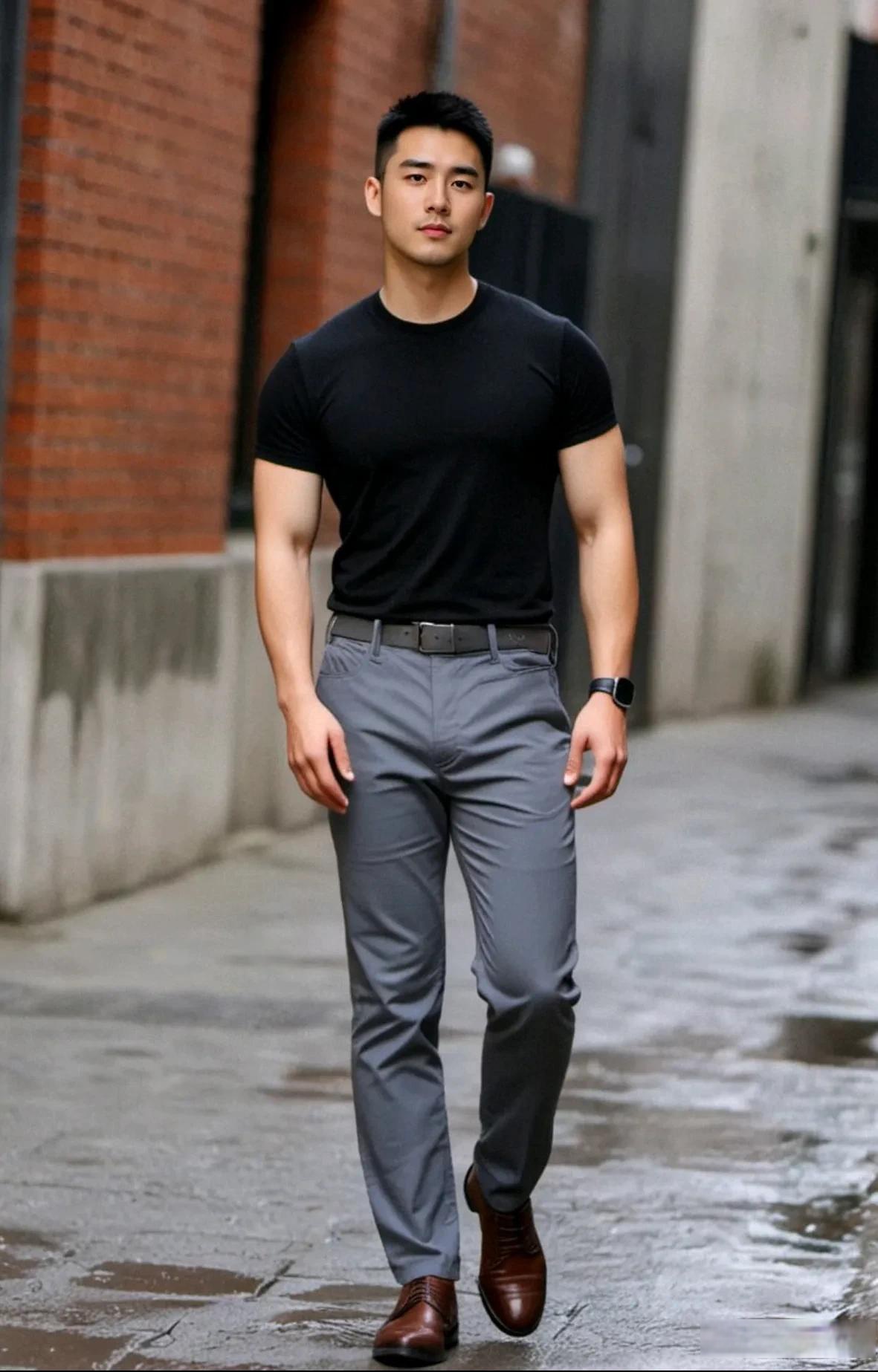 穿出男士的魅力 男神的极品穿搭 成熟魅力大熟男 男士时尚