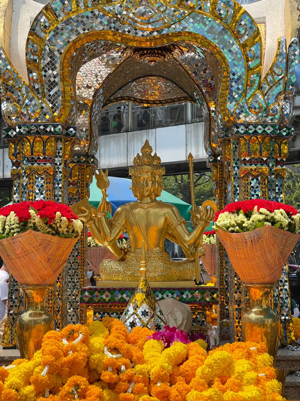 泰国9593曼谷四面佛 050505 曼谷四面佛 erawan shrine