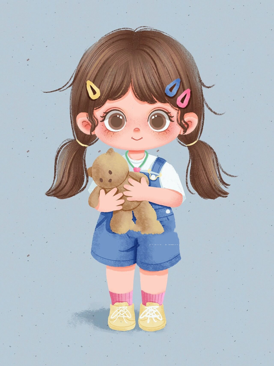 q版人物插画合集 第n个九宫格合集 95设备:ipad pro 2021 11寸256g