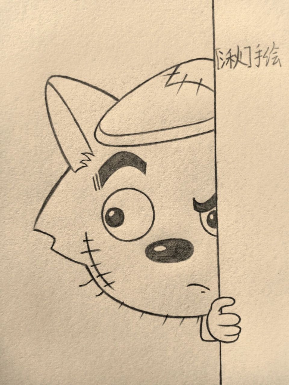 简笔画教程   "很久没看动画片了,不知道光头强抓到喜羊羊没99?