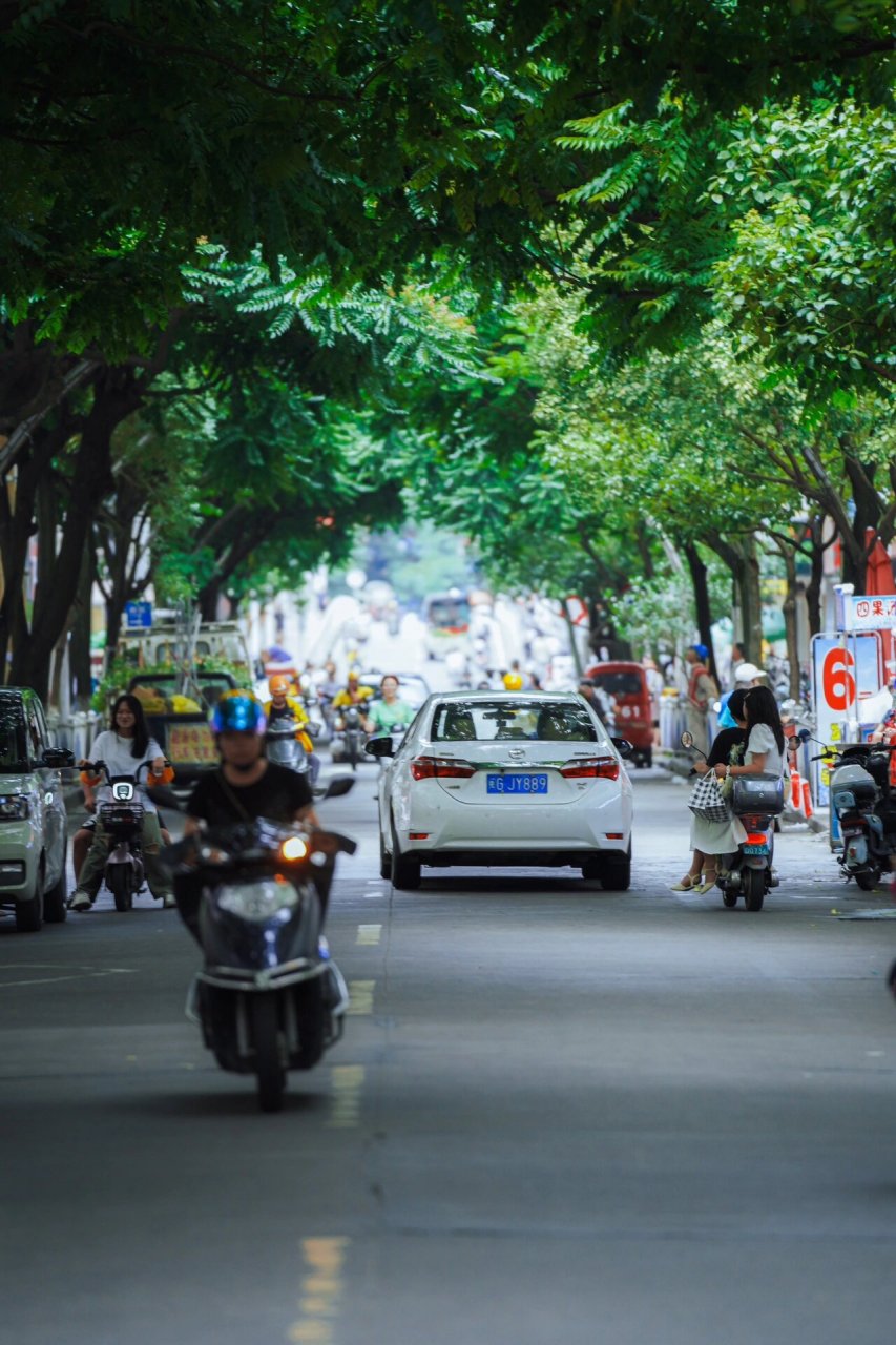 带你看看福建三明大田县 小县城不大,从白岩公园到闹市东街口,步行10