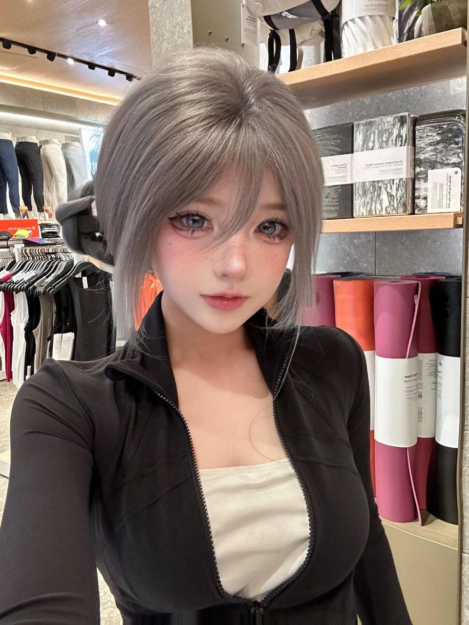 不是ai是真人|二次元m型刘海 爱死这个刘海了瞬间就有二次元漫画的