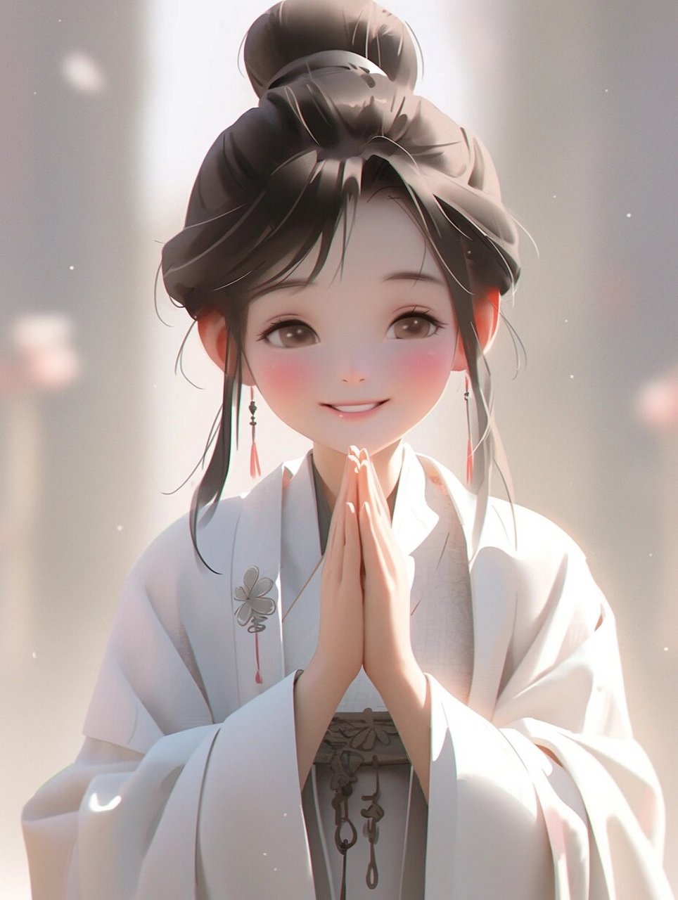 禅风|国风|女生头像94万法皆空,因果不空  chinese style,cute girl