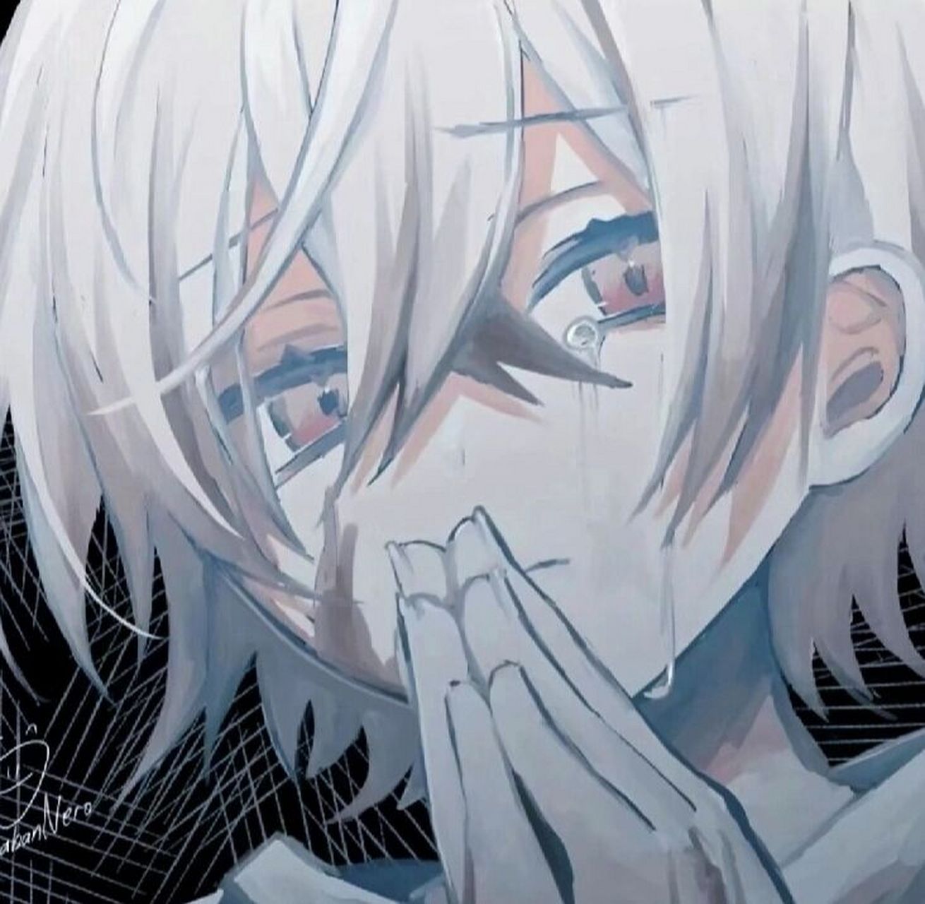 伤感头像  飘散的背影,眼中默默深情,你是否已陷入黑暗?