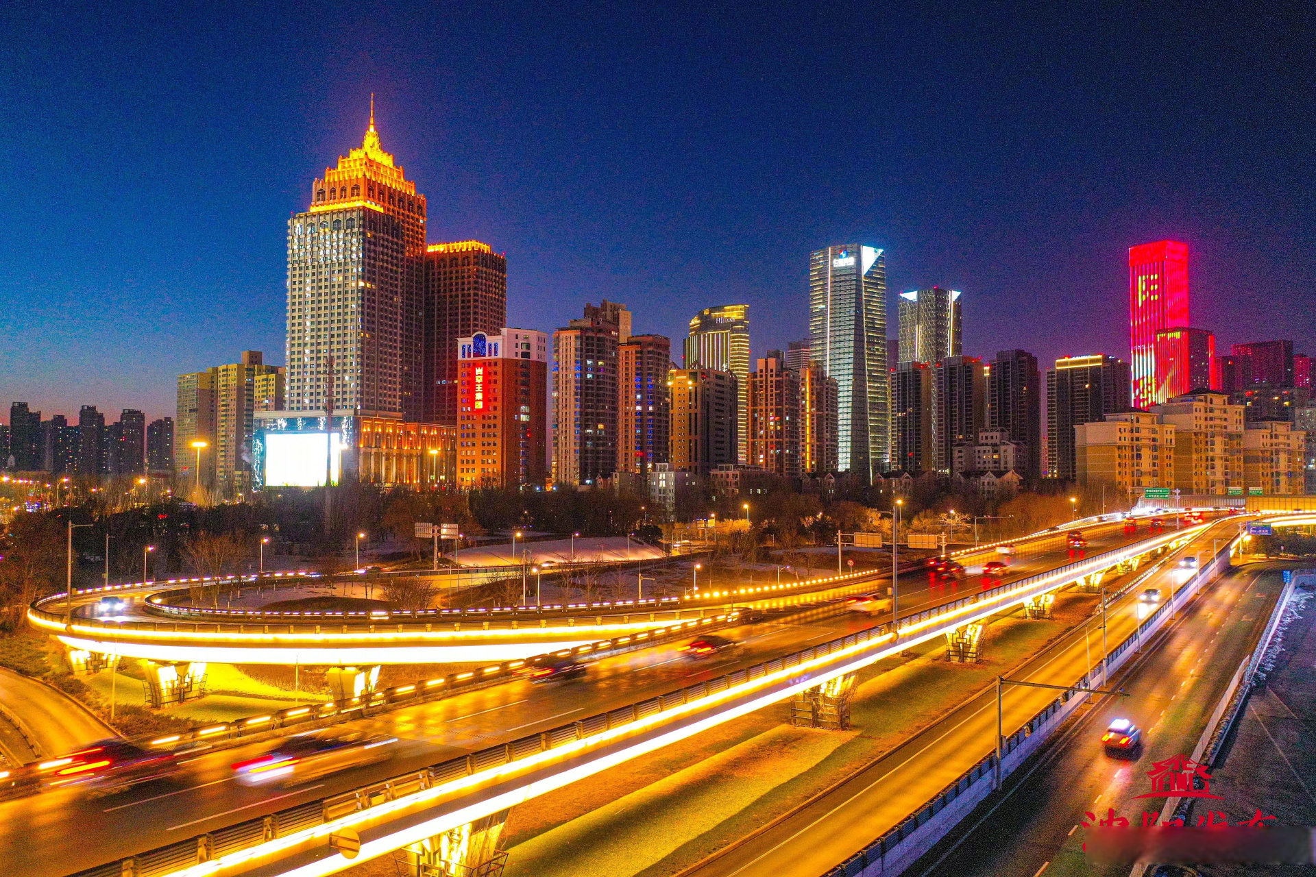 沈阳市夜景最美的地方图片