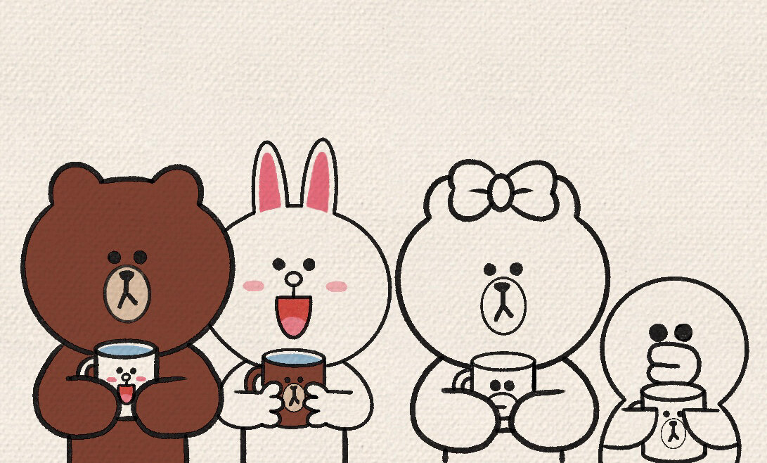 布朗熊全家福👪·内附步骤