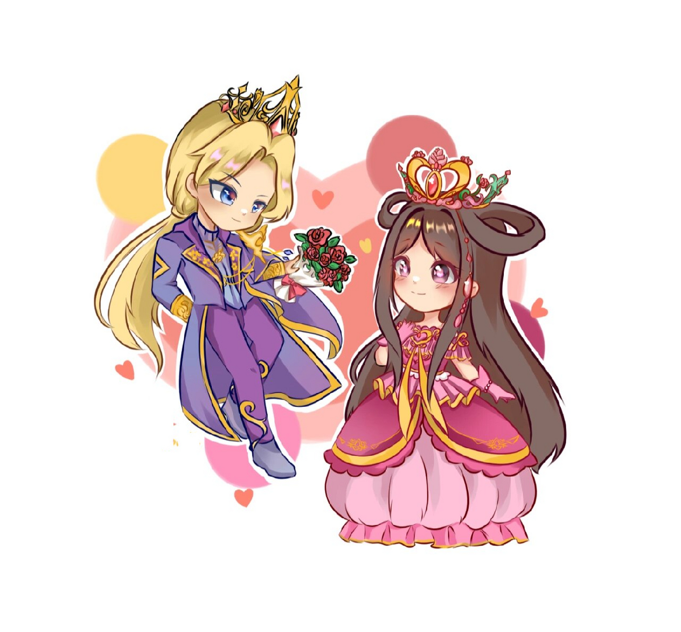 q版3:罗丽and金王子 来吧～让我看看有多少人喜欢他们的(因为第十季的