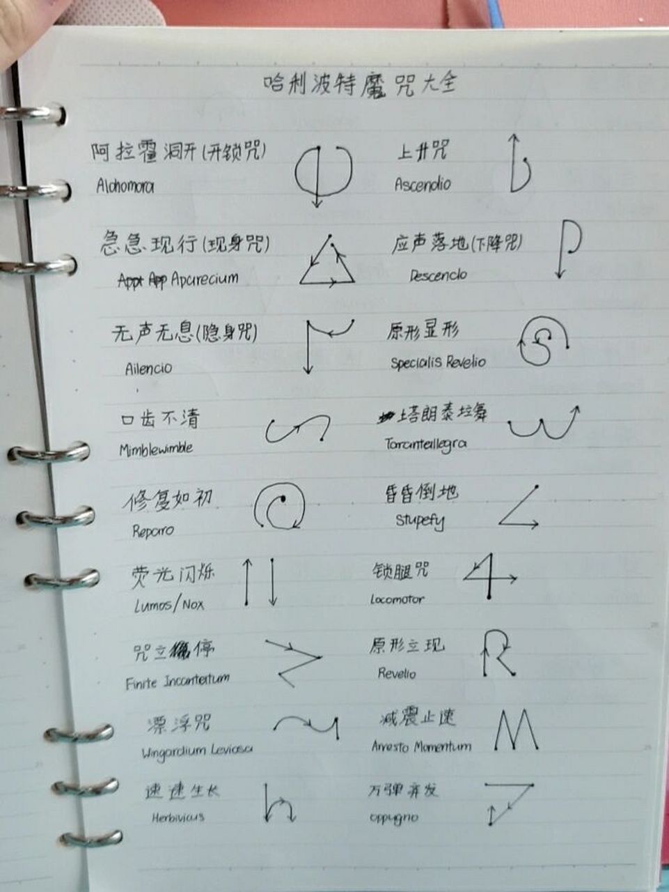 哈利波特魔咒大全 致,霍格沃茨的学生们,你们都有认真上魔咒课吗?
