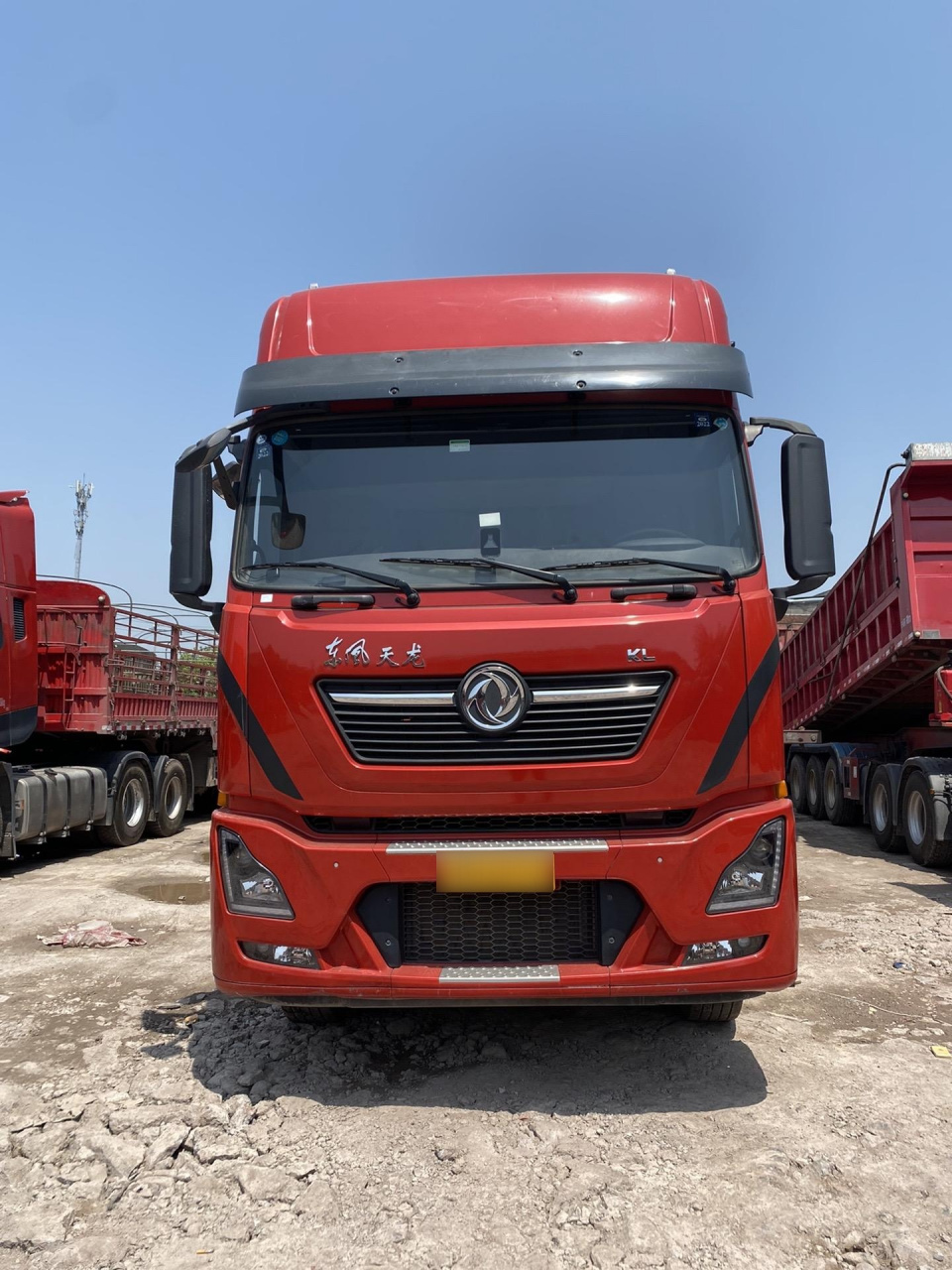 公司有多台8.5米江池板配东风天龙kl465出售,车皮16吨,可按揭付息开走