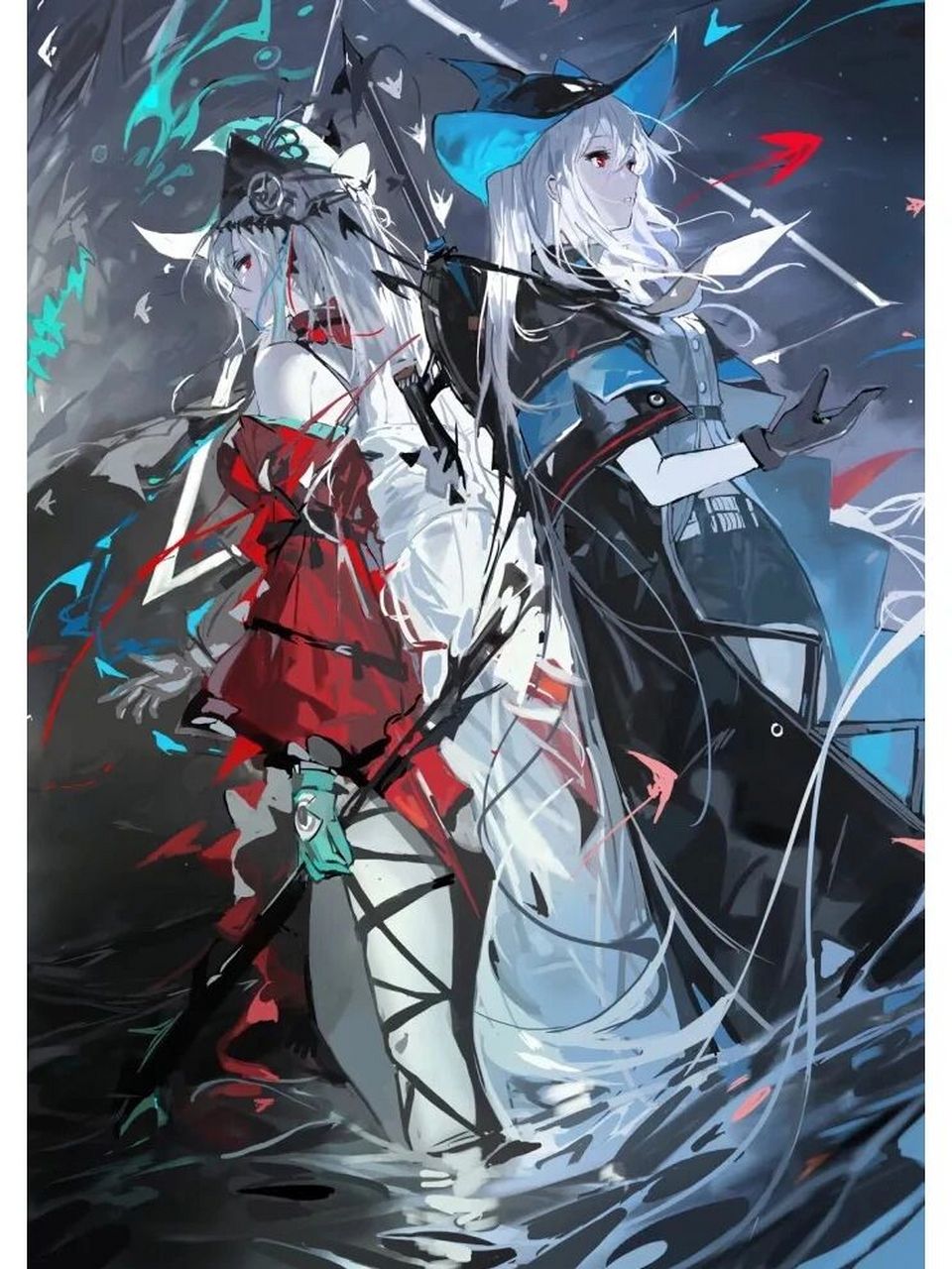 鲨鲨和蒂蒂99,明日方舟精选高清壁纸 三周年过这么久了,你们都抽到