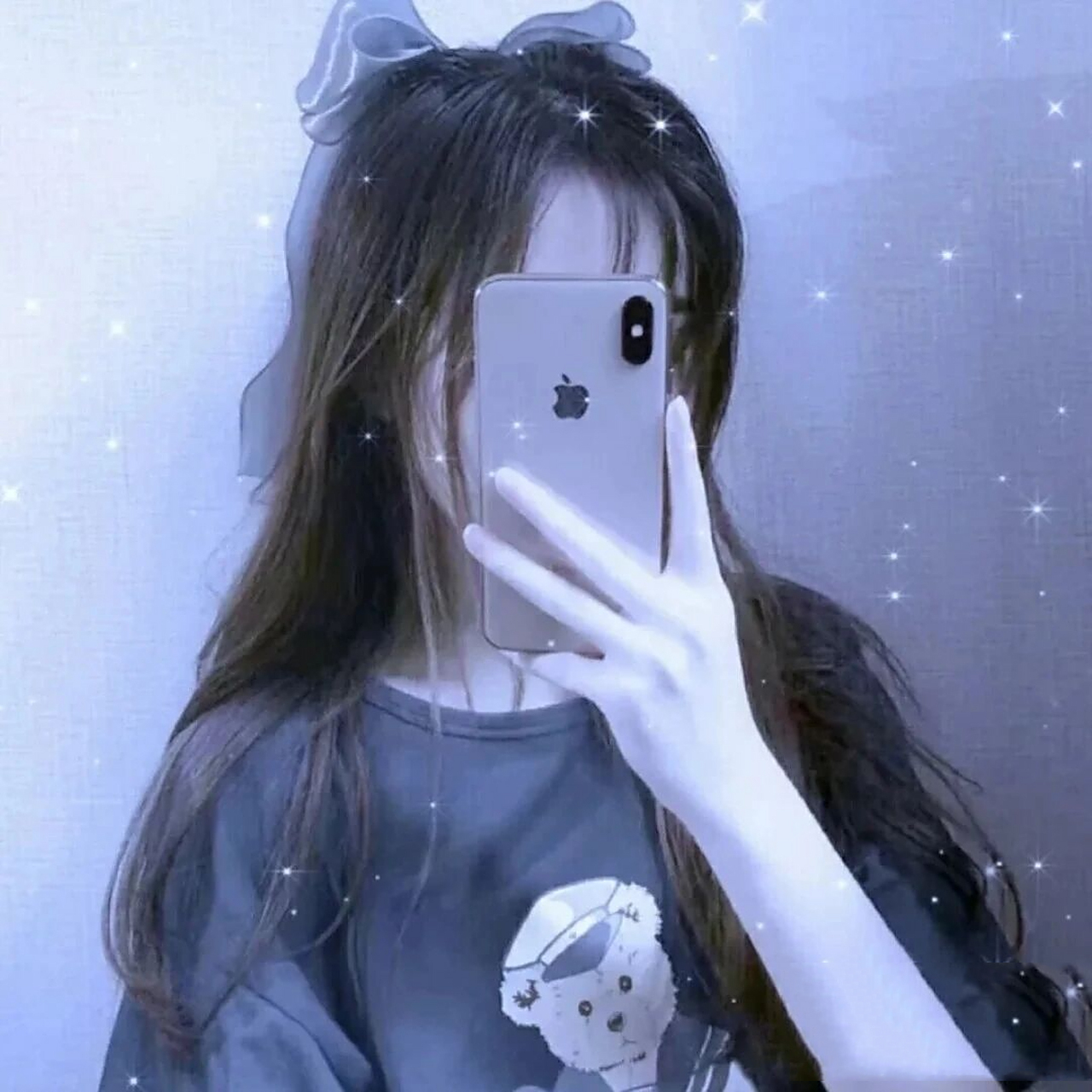 女生手机挡脸头像(二)  # 下期想要什么类型的头像或者壁纸都可以告诉