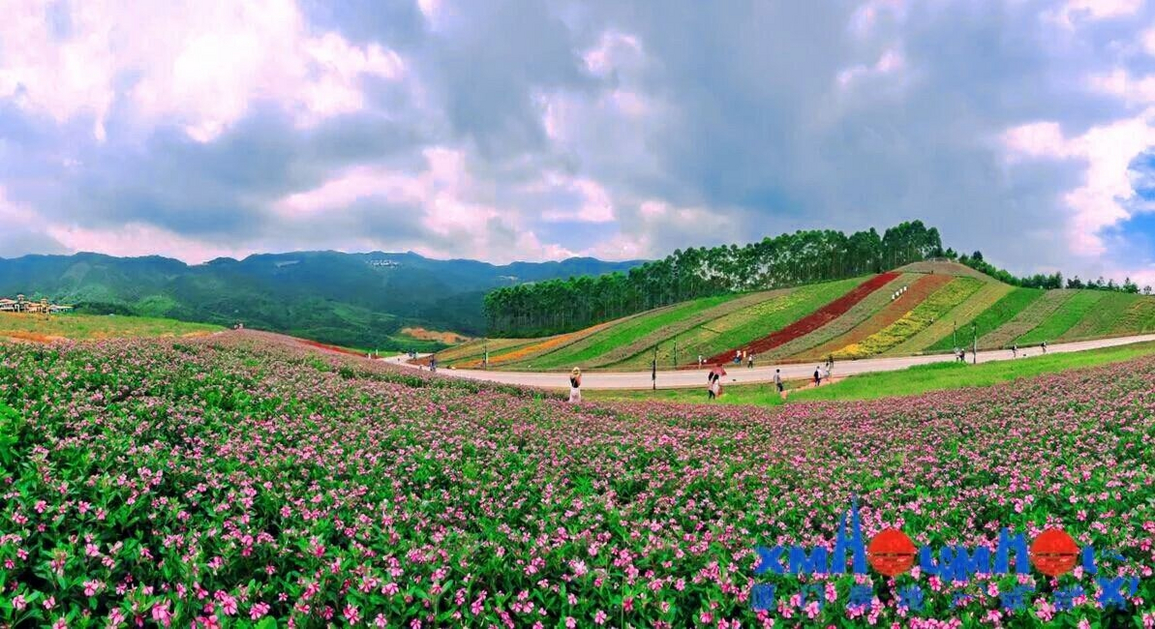 十里蓝山一日游图片