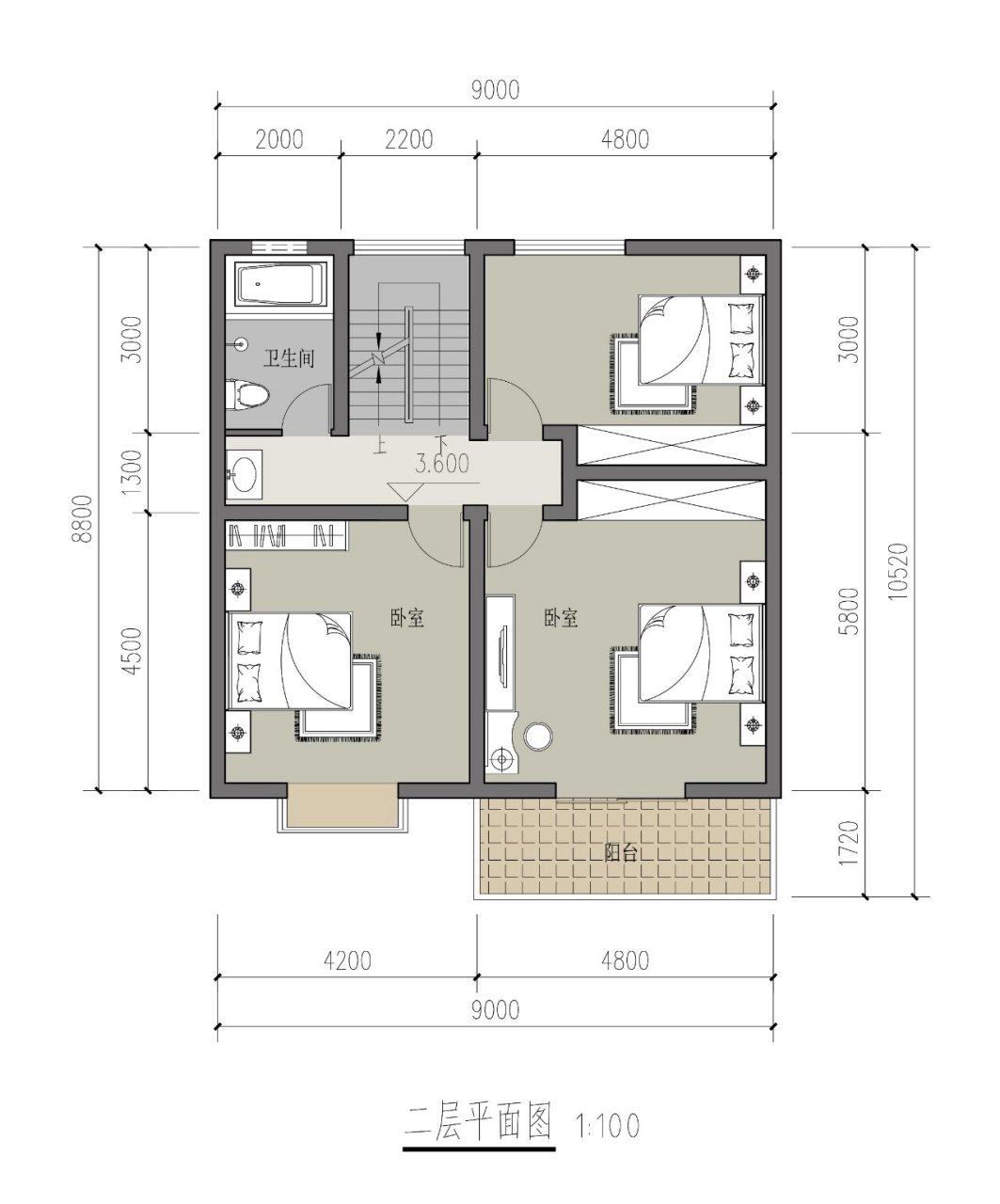 自建房平面布局的重要性,面宽9米进深10米 我们老家盖房子平面图在纸