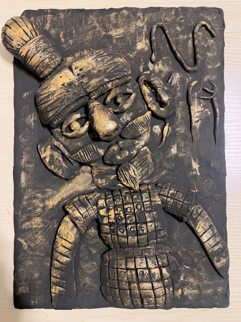 超轻粘土小制作😄 兵马俑,即秦始皇兵马俑,亦简称秦兵马俑或秦俑,第