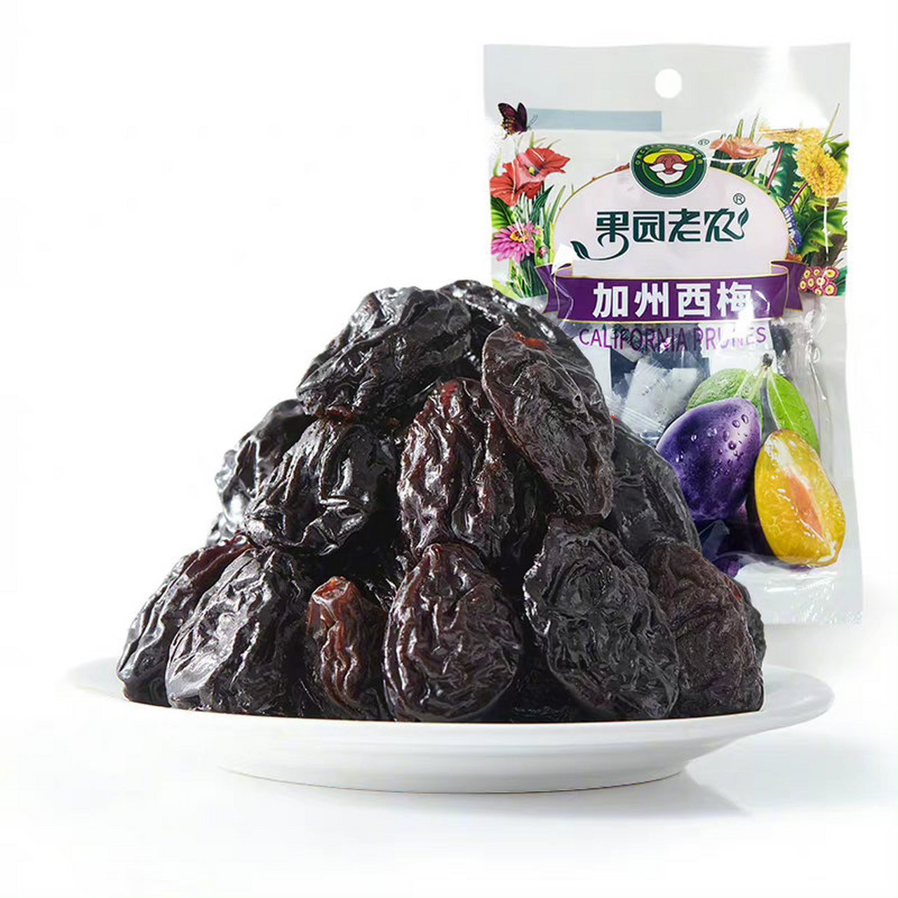 果园老农西梅干进口加州西梅孕妇零食大西梅非乌梅低脂零食120g