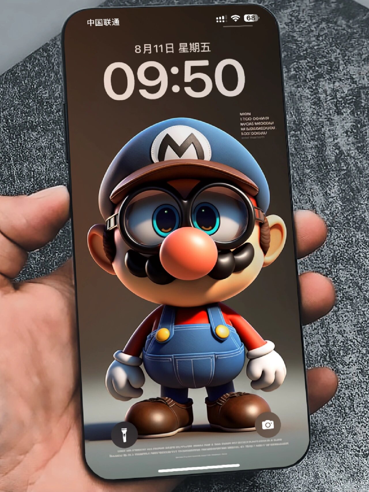 手机壁纸 | 马里奥 57 壁纸附带景深效果,iphone ios16设置壁纸是可双