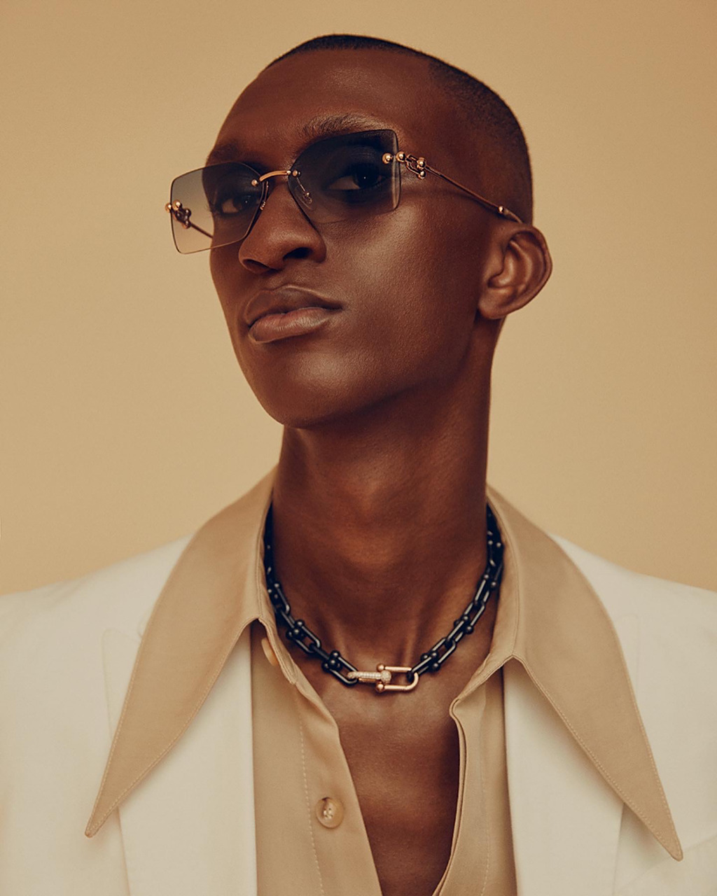 黑人皮肤在镜头下真的太漂亮了.