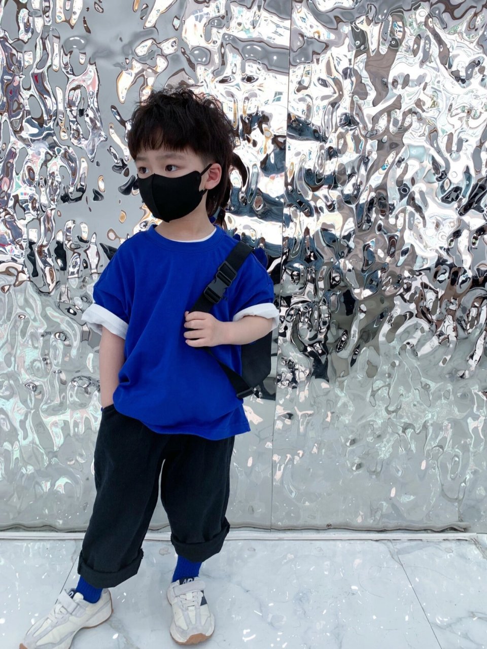 男童狼尾发型|谁能拒绝奶酷奶酷的小男孩呢71 显白还得是蓝色97