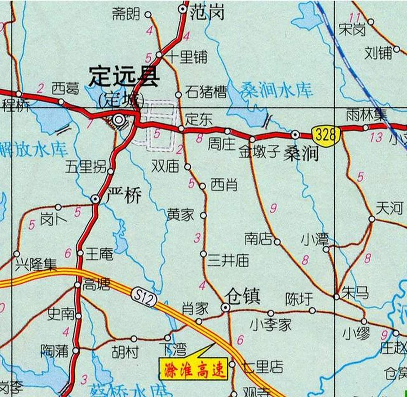 安徽省滁州市定远县面积3001平方公里,有六七十万人口,这里有京沪高铁