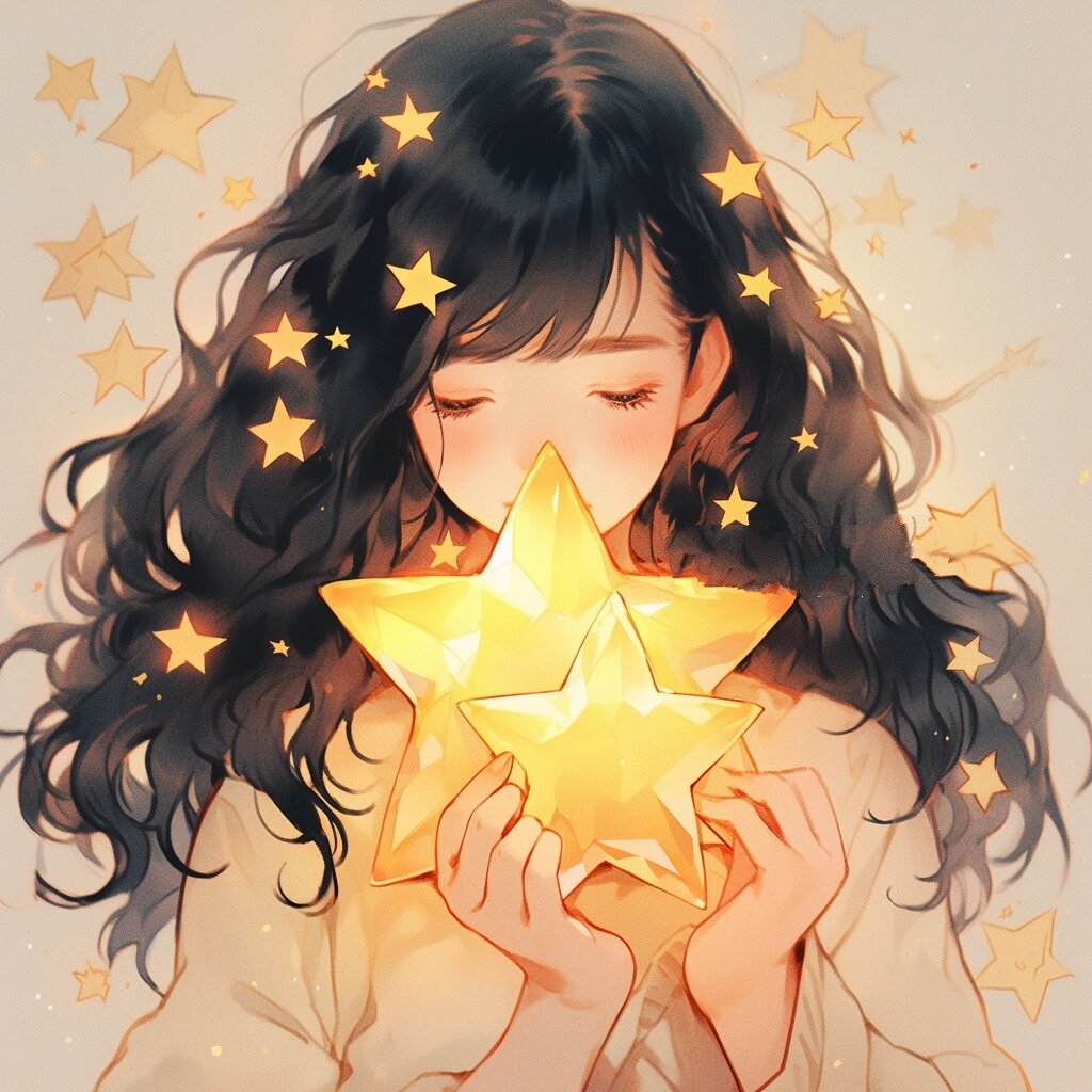 星星女生头像图片梦幻图片