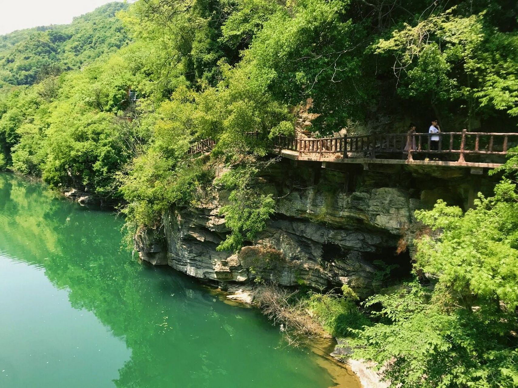 夏日清凉胜地—十堰周边游 导航:白杨坪林区珍珠岩村烧烤基地(丹江口