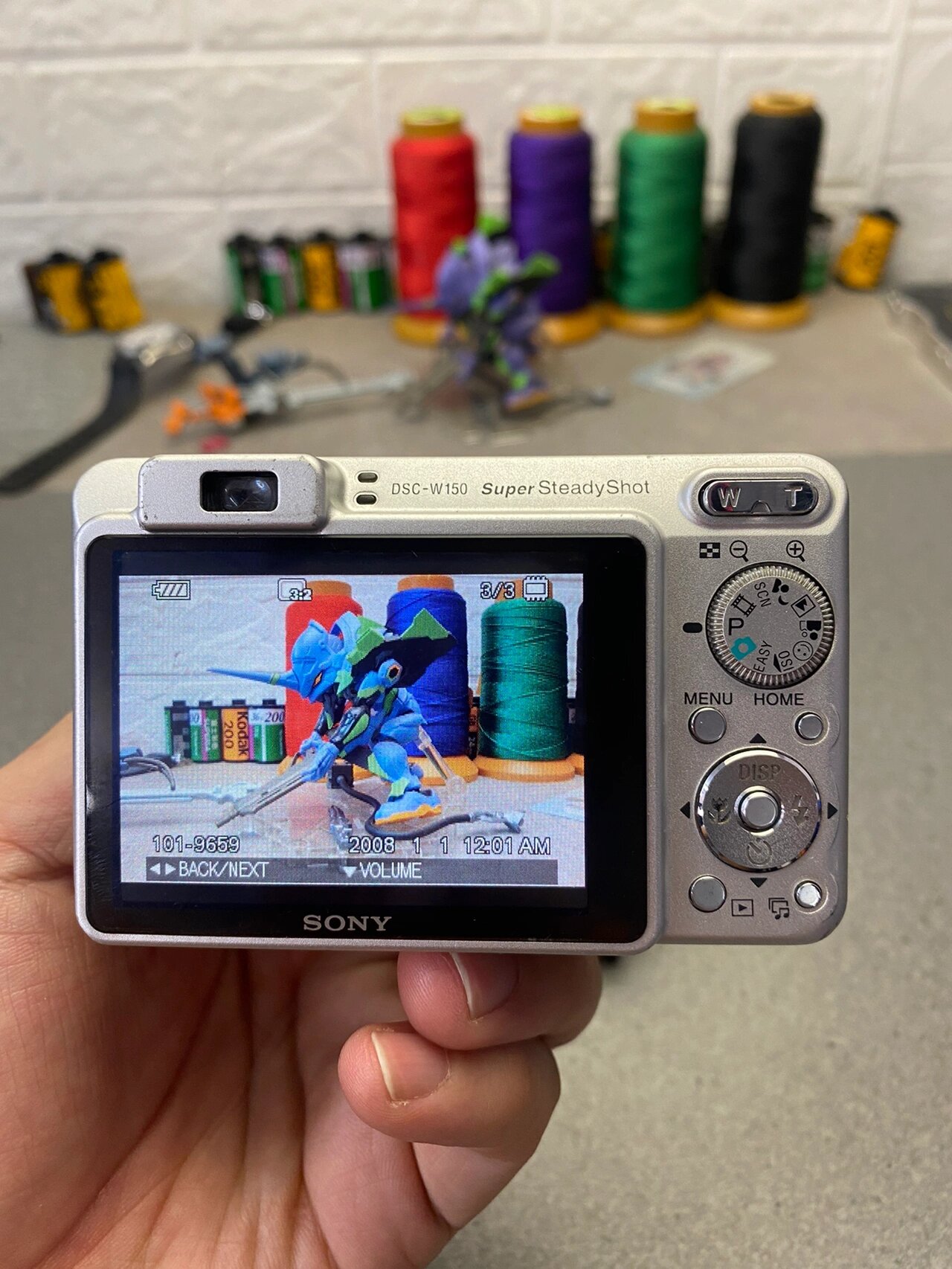 索尼小数码dsc-w150 复古ccd卡片机