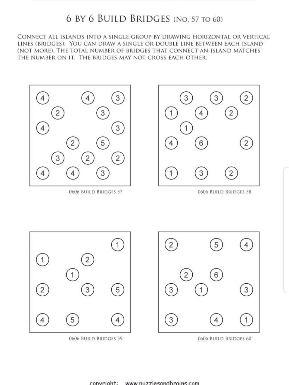 数桥谜题—激活孩子的数学思维 它全名叫纵横海岛数桥谜题, 需要通过