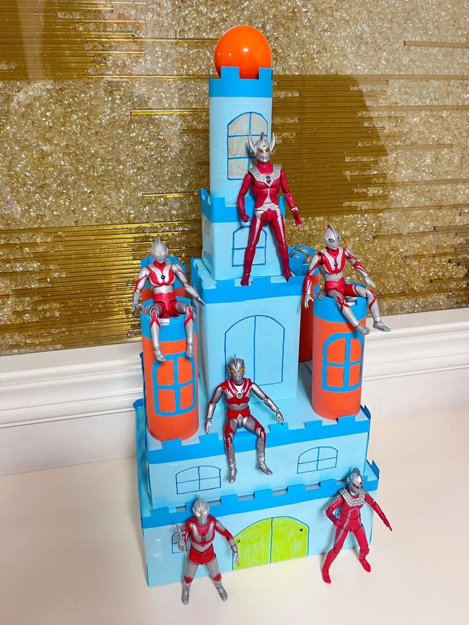 立体图形 利用所学立体图形制作手工作品 娃说就做个城堡吧 球,圆柱体