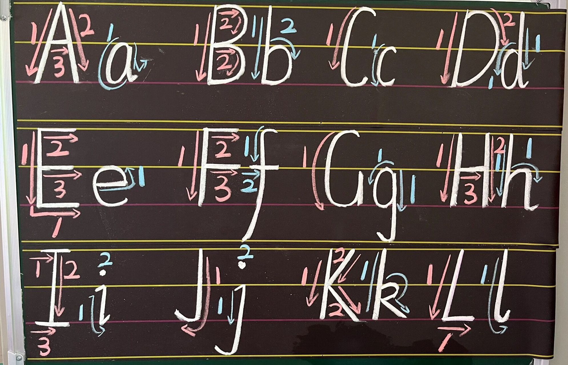 7326个英文字母书写顺序97格式|记忆口诀 951.