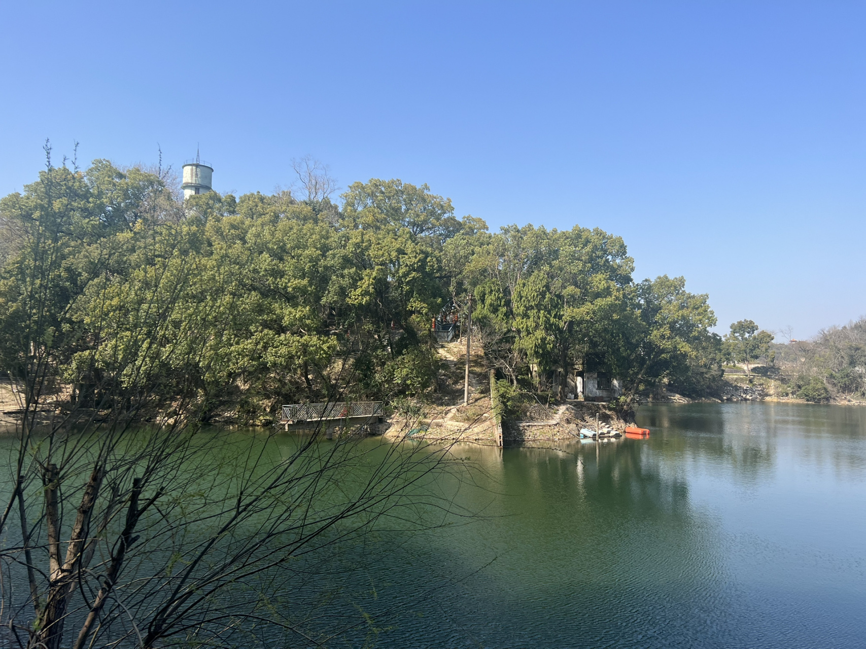 椒江新晋打卡景点-水仓里水库🆓周末好去处 水仓里水库 很适合夏天.