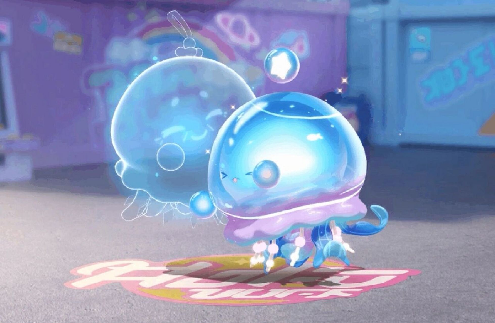 隐藏款水母莱莱的故事 "对水母莱莱来说 外婆从来没有离开 她只是化身