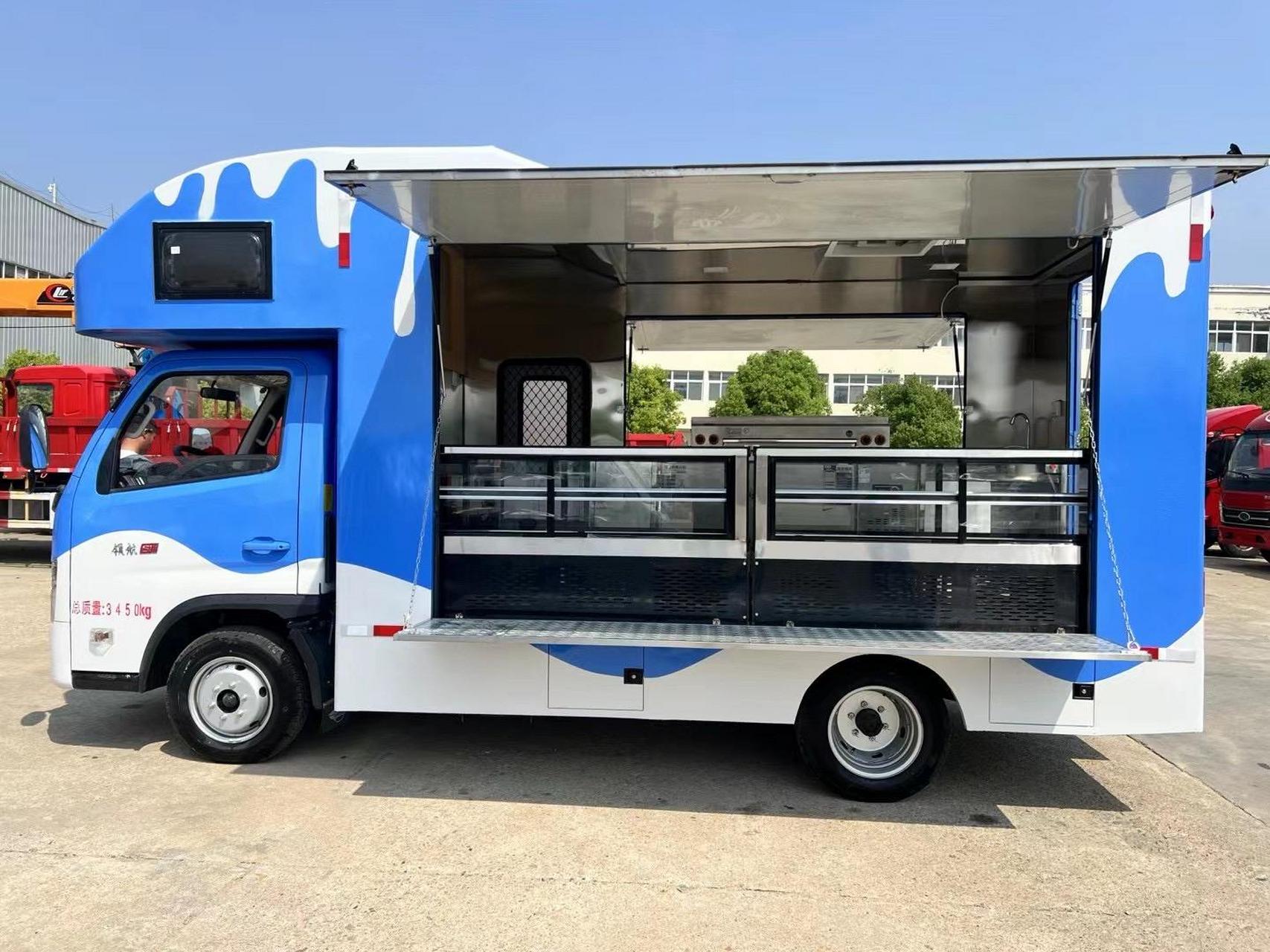 福田领航s1自动档售货车