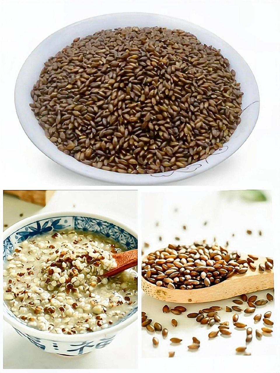 图文来了 ,食尚农场壹号黑金谷米500g,野燕麦黑小米五谷杂粮粥,原料血