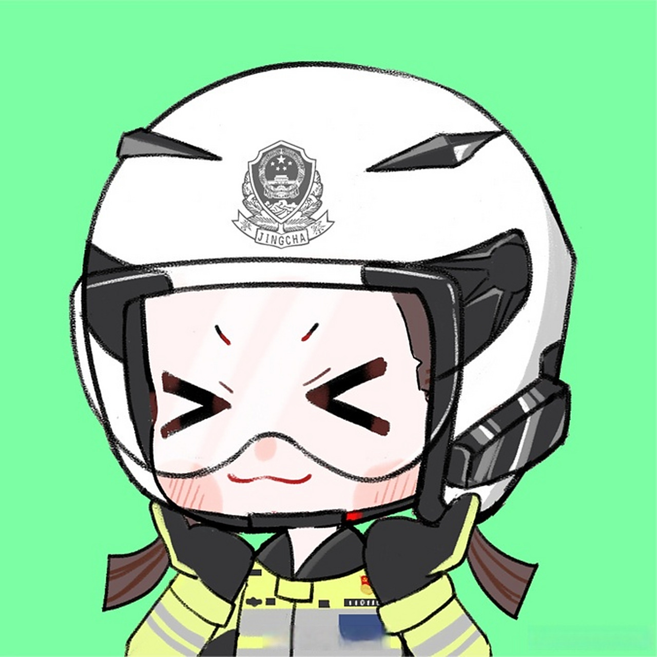 超q萌警头像等你拿[心]】所有的大人都曾是小孩,所有小孩也都会长成