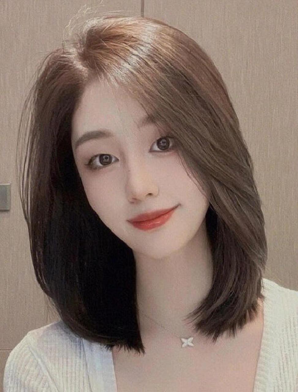 天津减龄免打理锁骨发 中长发发型推荐 齐肩锁骨发 💚|||简约耐看