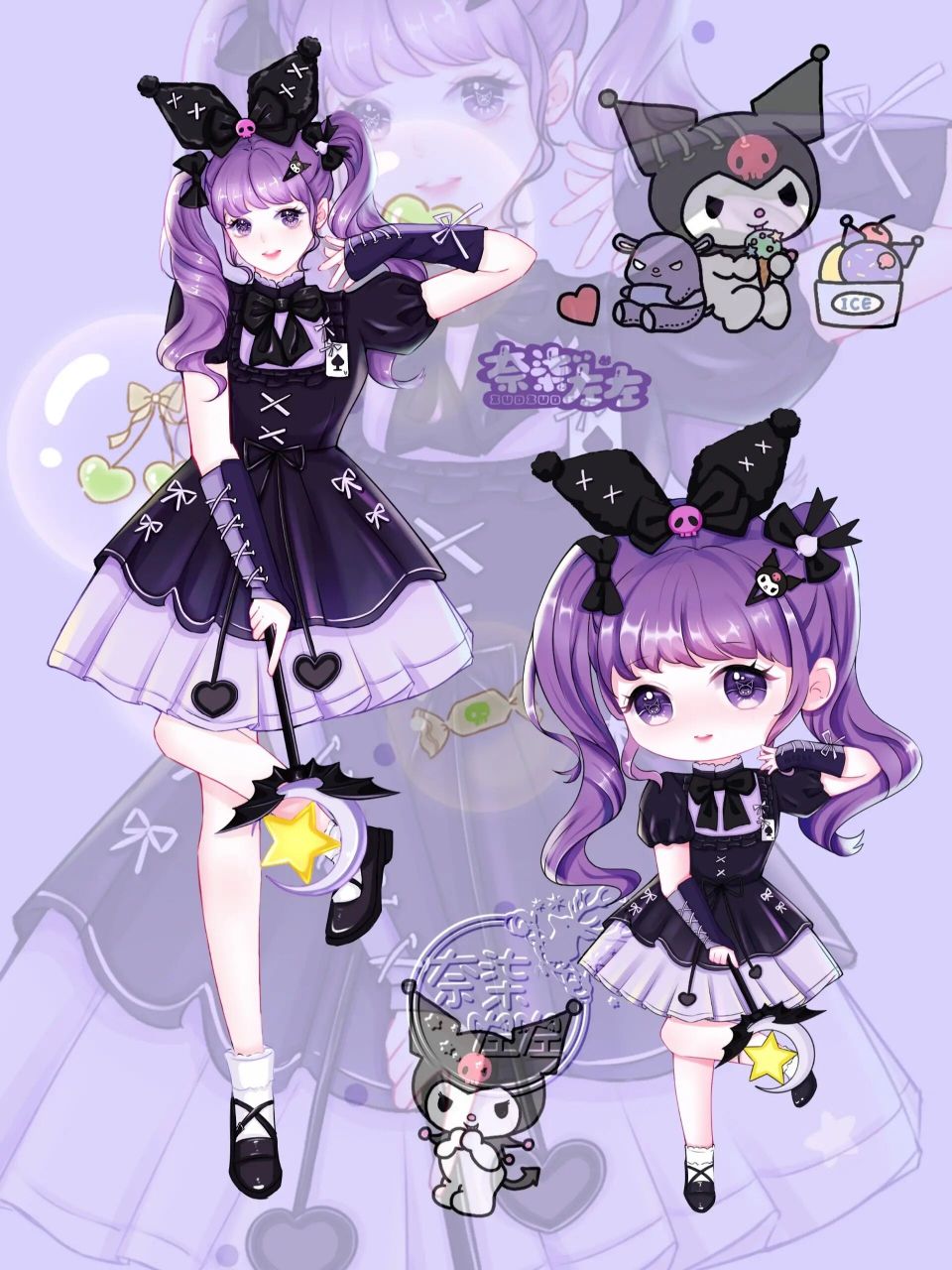 三丽鸥拟人之库洛米 三丽鸥系列大放送正比77q版77壁纸77头像