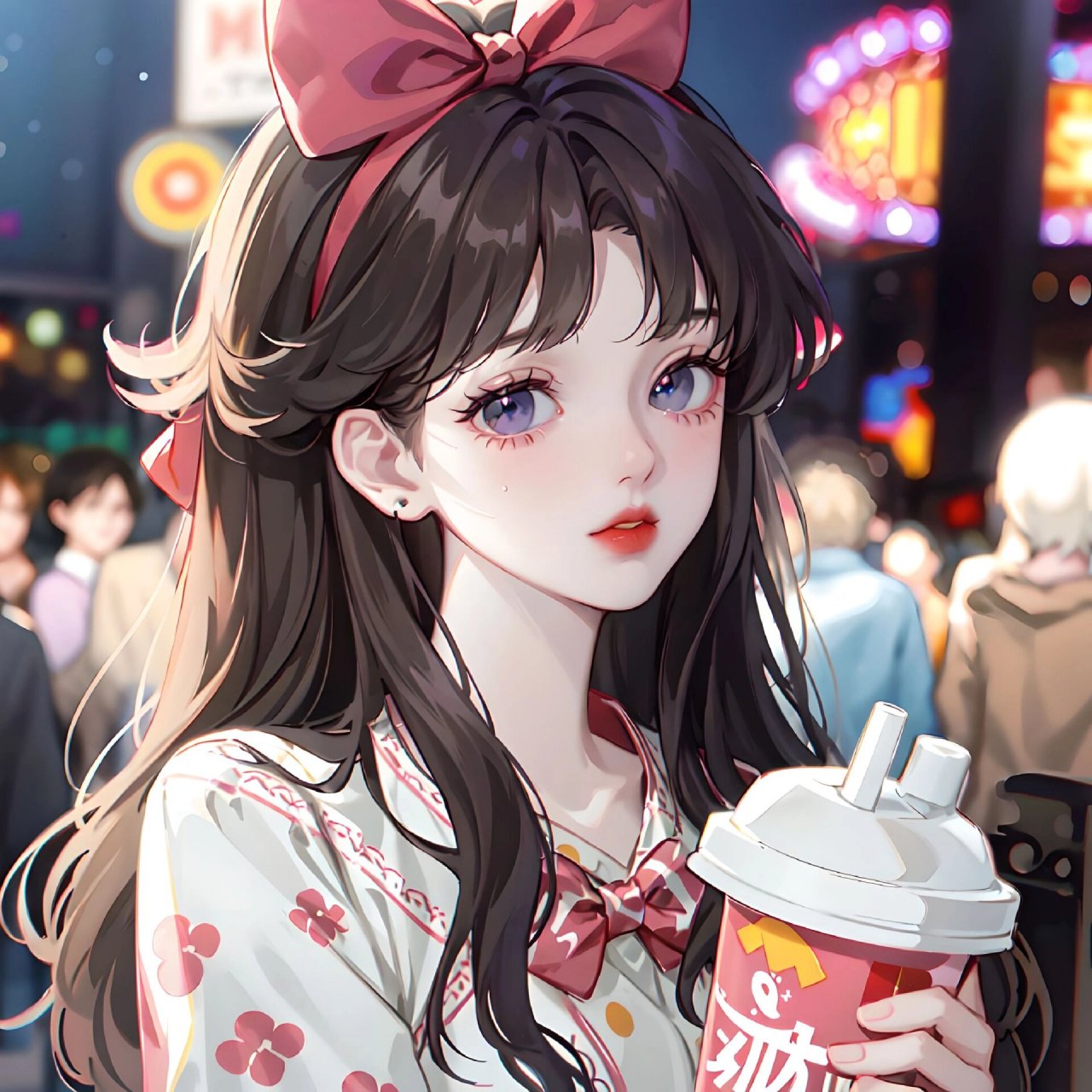 女生头像7815奶茶少女系列