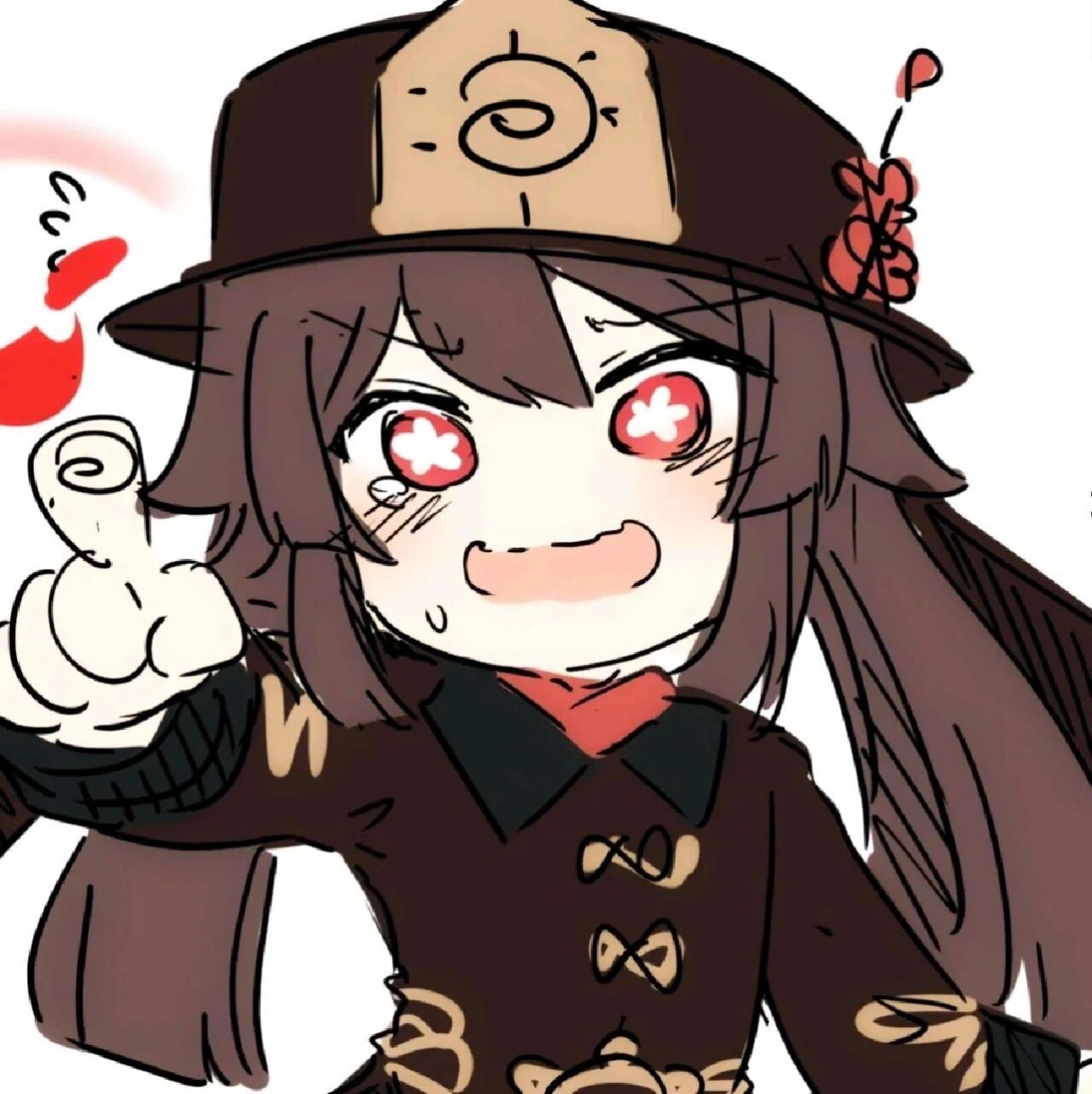 原神表情包 今天是胡桃 甘雨和心海的表情包呀