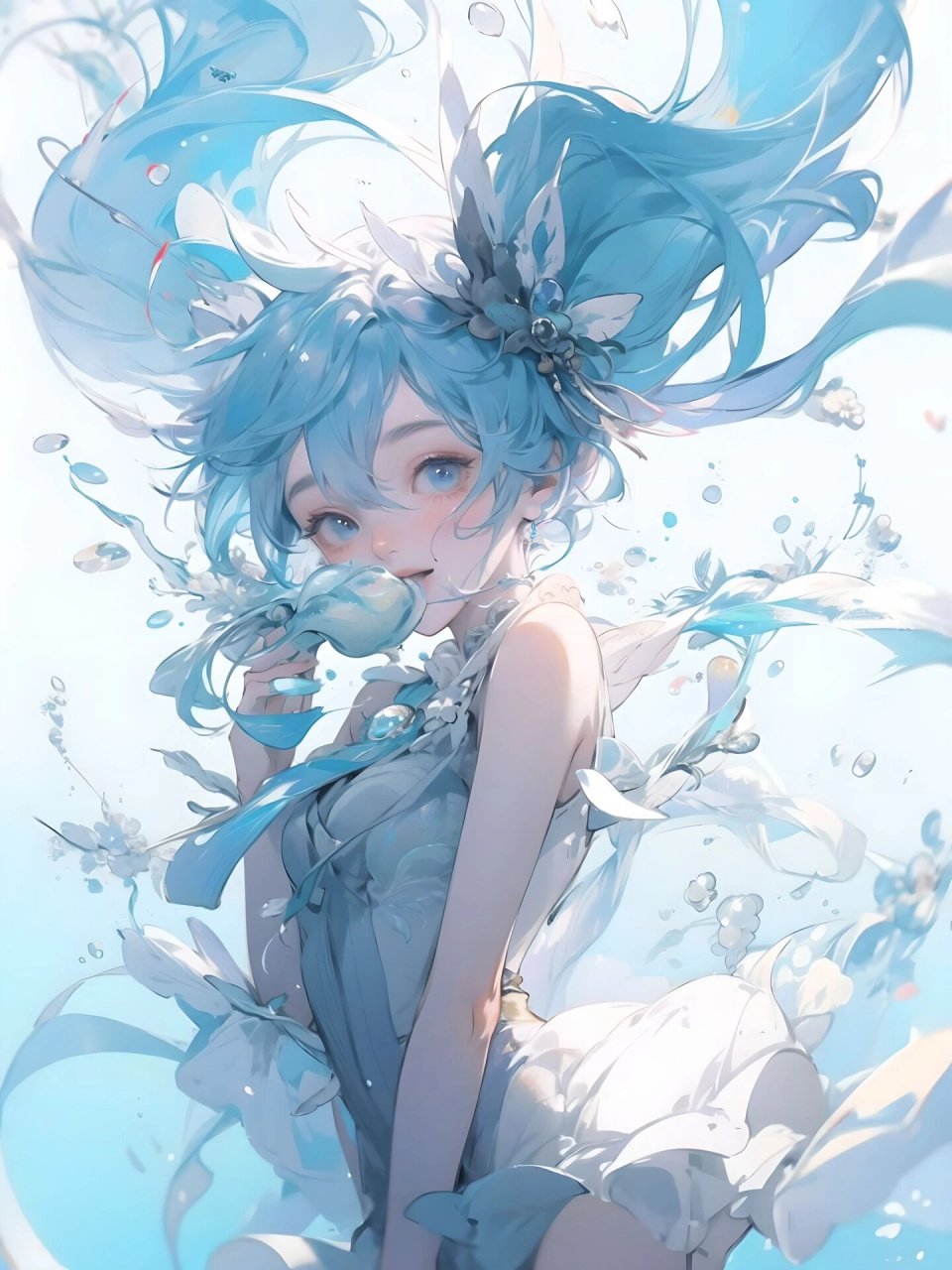 初音未来深海少女唯美图片